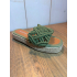 Green ibiza slippers 